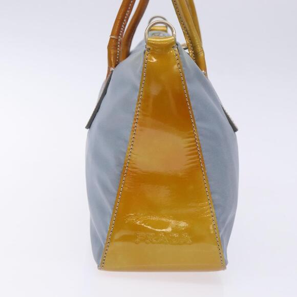 PRADA Hand Bag Nylon Light Blue - Picture 5 of 13